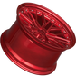 XXR 571 Wheel Candy Red 18x10 +25 5x4.5