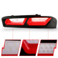 ANZO 2016-2018 Chevrolet Camaro L.E.D T.L Red/Clear 321349