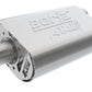 Borla CrateMuffler Big Block Mopar 383/413/426/440 2.5in Offset/Center 14inx4.35inx9in Oval Muffler 400941