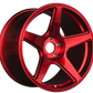 XXR 575 Wheel Candy Red 18x8.5 +35 5x120