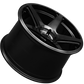 XXR 575 Wheel Phantom Black 18x10.5 +25 5x4.5