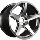 XXR 575 Wheel Machined / Platinum 18x8.5 +35 5x4.5