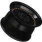 XXR 576 Wheel Black / Gold Rivets 18x9 +30 5x100