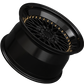 XXR 576 Wheel Black / Gold Rivets 18x9 +30 5x120