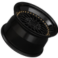 XXR 576 Wheel Black / Gold Rivets 18x9 +30 5x4.5