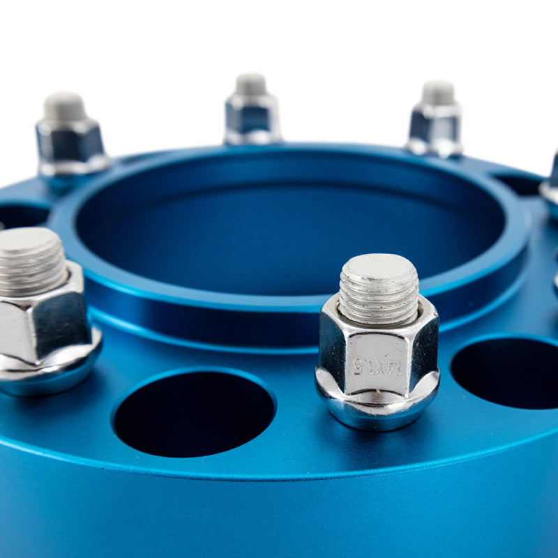 Borne Off-Road Wheel Spacers - 6x139.7 - 78.1 - 25mm - M14x1.5 - Blue BNWS-005-250BL