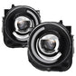 SPYDER xTune 15-17 Jeep Renegade Light Bar DRL Projector Headlights -Black (PRO-JH-JREN-LBDRL-BK) 9039720
