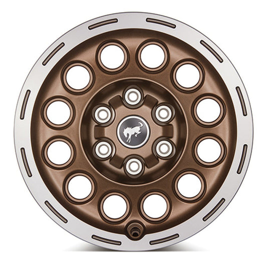 Ford Racing Bronco 17x8.0in Single Wheel - Sinister Bronze M-1007-P1780BRN