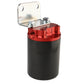 Aeromotive 10 Micron, Red/Black Canister Fuel Filter