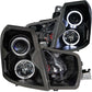 Anzo 2003-2007 Cadillac Cts Projector Headlights w/ Halo Black