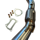 SPDZ1 K Series Megaphone Header Downpipe 12-15 Civic Si FG & 13-15 Acura ILX Cast Bellmouth