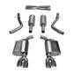 Corsa Performance Cat-Back Dual Rear Exit with Twin 3.5in, 15-17 Dodge Challenger Sport