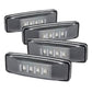SPYDER Xtune Dodge Ram 94-02 Dually 2 Red LED+2 Amber LED Fender Lights 4pcs Clear ACC-LED-DR94-FE-C 9924699