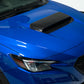 OLM LE Carbon Fiber Hood Scoop Cover - 2022+ WRX