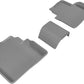 3D MAXpider 2016-2020 Honda Civic Kagu 2nd Row Floormats - Gray L1HD07421501