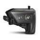 AlphaRex 22-23 Toyota Tundra LUXX-Series Headlights Alpha-Blk w/White DRL - Req 810029 OR 810030 880863 *Discontinued