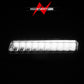 ANZO 2018-2021 Jeep Wrangler LED Side Markers Chrome Housing Smoke Lens w/ Seq. Signal Low Config 511087