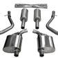 Corsa 15-20 Dodge Challenger 3.6L 2.5in Cat-Back Dual Rear Exit (re-uses stock exhaust bezel) 21066