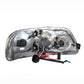 Anzo 1997.5-2003 Ford F-150 Projector Headlights w/ Halo and LED Chrome 1pc
