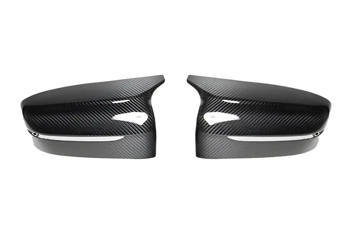 BMW 5 Series F90 M5 M Style Carbon Fiber Side Mirror Cover (2018+)