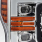 AlphaRex 17-19 Ford F-250 SD PRO-Series Proj Headlights Plank Style Chrome w/Activ Light/Seq Signal 880107 *Discontinued