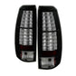 Spyder Chevy Avalanche 07-13 LED Tail Lights Black ALT-YD-CAV07-LED-BK 5032461