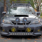 PERRIN [08-14 WRX/STI] Tow Hook Kit Front Flat - Black | PSP-BDY-231BK