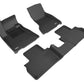 3D MAXpider 17-18 Maserati Levante Kagu Floor Mat- Black R1 R2 L1MR00801509