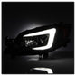 Spyder Subaru WRX 08-09 Projector Headlights - Halogen Model Only - Black PRO-YD-SWRX08-LBDRL-BK 5083944