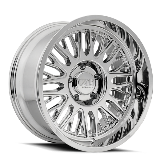 Cali Off-Road 9116 Vertex 20x10 / 5x127 BP / -25mm Offset / 78.1mm Hub Chrome Wheel 9116-2173C