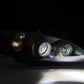 AlphaRex 99-09 Honda S2000 LUXX-Series Projector LED Headlights - Black 880271 *Discontinued