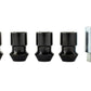 Ford Racing M12 x 1.5 Black Security Lug Nut Kit - Set of 4 M-1A043-B