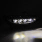 AlphaRex 16-21 Honda Civic NOVA-Series LED Proj Headlights Alpha-Black w/Actv Lgt & Seq.Sig / SB DRL 880492 *Discontinued