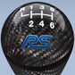 Ford Performance Parts Ford Racing Focus RS Black Carbon Fiber Shift Knob 6 Speed