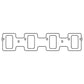Cometic Gasket Cometic GM L92/LS3 6.2L V8 .060 KF Intake Gasket Set - Carbureted C15022-060