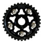 AEM Electronics Tru-Time Cam Gear Black 5-Bolt Honda B Series