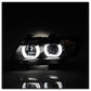 Spyder BMW E90 3-Series 06-08 4DR Headlights - Halogen Model Only - Black PRO-YD-BMWE9005V2-AM-BK 5083432