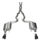 Corsa Performance 2015 Ford Mustang GT 5.0 3" Cat Back Exhaust, Black Dual 4.5" Tip