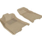 3D MAXpider 2004-2012 Chevrolet/GMC Colorado/Canyon Crew Cab Kagu 1st Row Floormat - Tan L1CH02711502