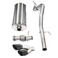 Corsa 11-14 Cadillac Escalade 6.2L V8 3in Cat-Back Single Side w Twin 4in Black Pro-Series Tips 14878BLK