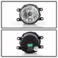 Spyder Toyota Sienna 2018-2019 OEM Fog Lights w/OEM Fit Switch - H8(Included) -  Clear 5086334