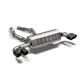 Akrapovic 2019 BMW Z4 M40i (G29) Slip-On Line (Titanium) w/Carbon Fiber Tips S-BM/T/9H