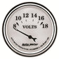 AutoMeter Gauge Voltmeter 2-1/16in. 18V Elec Old Tyme White II 1292