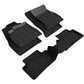3D MAXpider 18-21 Audi Q5/SQ5 Elegant Hybrid 1st 2nd Row Floormat - Black SLAD04704709