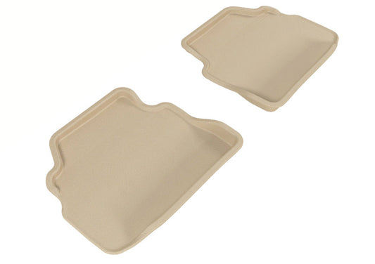 3D MAXpider 2007-2013 BMW 3 Series E92 Kagu 2nd Row Floormats - Tan L1BM02521502