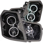 Anzo 2003-2007 Cadillac Cts Projector Headlights w/ Halo Black (CCFL)