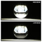 Spyder Jeep Wrangler 07-15 Crystal Headlights Black Clear 5080950