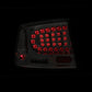 Anzo 2006-2008 Dodge Charger LED Taillights Dark Smoke