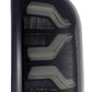 AlphaRex 16-20 Toyota Tacoma PRO-Series LED Tail Lights Jet Black 680010 *Discontinued
