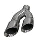 Corsa Performance 3in Inlet 4in Pro Series Twin Side Swept Exhaust Tip Kit
